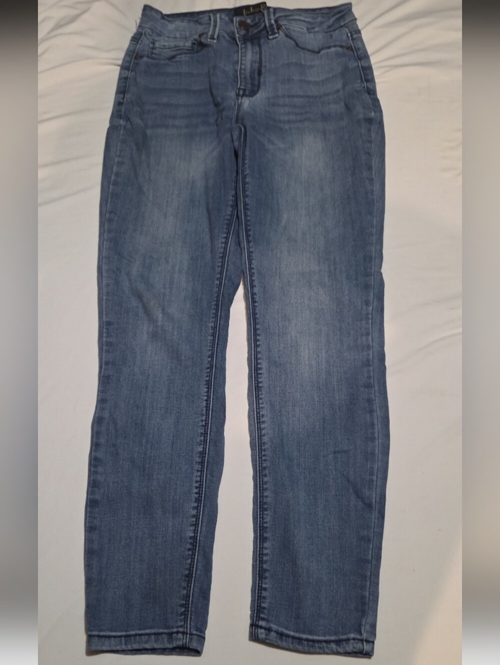Indigo rein Women's size 7 denim skinny jeans #11